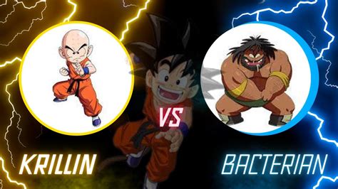 krillin vs bacterian|krillin vs battles.